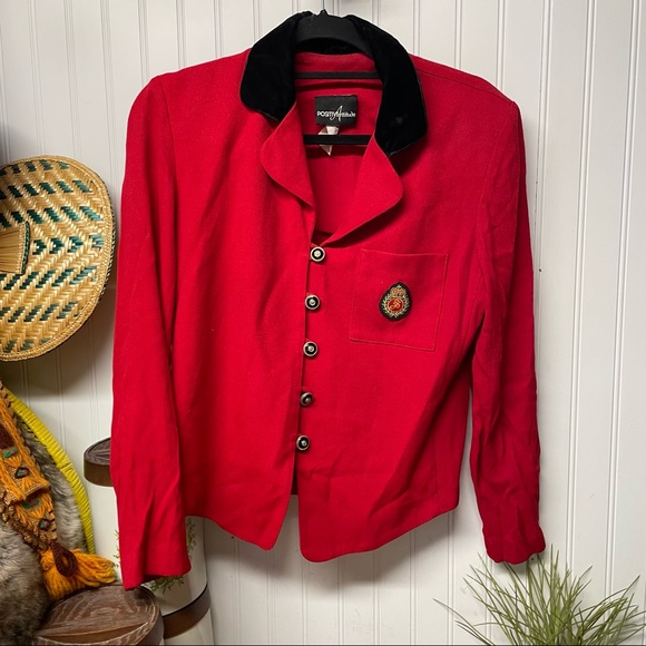 POSTIVE ATTITUDE Zip-up Jacket Women's Size L polyester green type Vintage Second Hand
